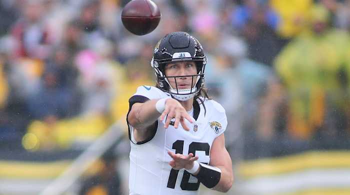 Jacksonville Jaguars quarterback Trevor Lawrence